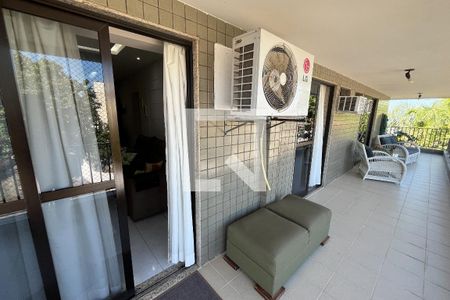 Varanda de apartamento à venda com 3 quartos, 155m² em Pitangueiras, Rio de Janeiro