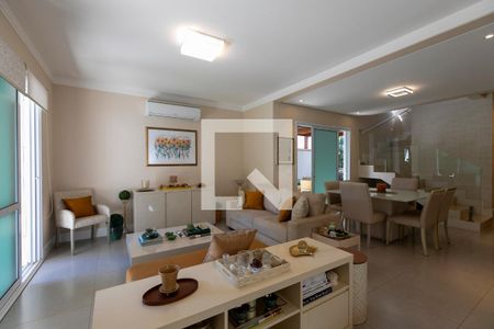 SALA PARA TRÊS AMBIENTES de casa de condomínio à venda com 4 quartos, 173m² em Bairro das Palmeiras, Campinas