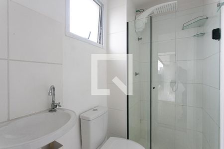 Banheiro de kitnet/studio à venda com 1 quarto, 28m² em Penha de França, São Paulo