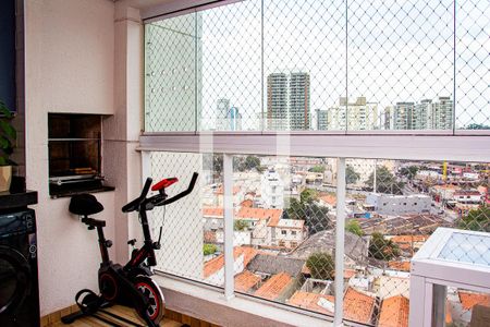 Varanda Gourmet de apartamento à venda com 2 quartos, 59m² em Vila Prudente, São Paulo