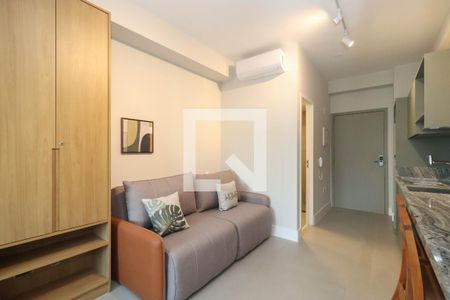 Sala/Cozinha de kitnet/studio à venda com 1 quarto, 30m² em Jardim Paulista, São Paulo