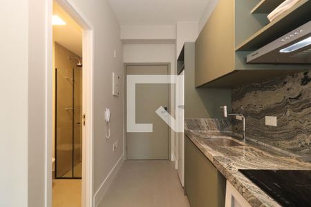Sala/Cozinha de kitnet/studio à venda com 1 quarto, 30m² em Jardim Paulista, São Paulo