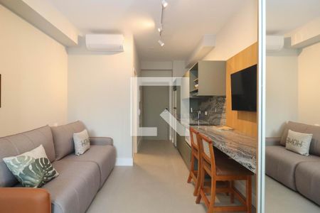 Sala/Cozinha de kitnet/studio à venda com 1 quarto, 30m² em Jardim Paulista, São Paulo