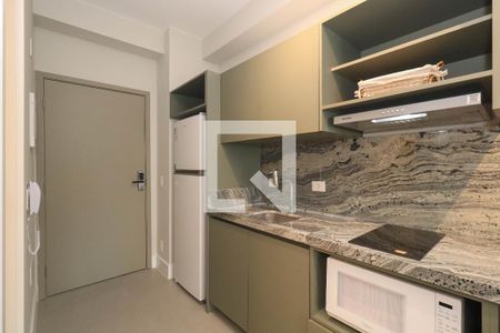Sala/Cozinha de kitnet/studio à venda com 1 quarto, 30m² em Jardim Paulista, São Paulo