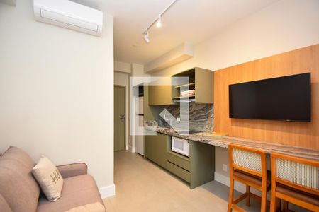 Sala de kitnet/studio à venda com 1 quarto, 30m² em Jardim Paulista, São Paulo