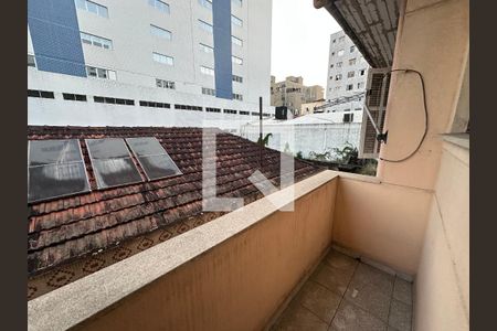 Varanda da Sala de apartamento para alugar com 1 quarto, 42m² em Centro, São Vicente