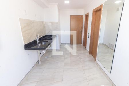 Sala/Cozinha de apartamento para alugar com 1 quarto, 24m² em Belenzinho, São Paulo