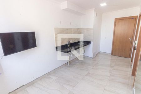 Sala/Cozinha de apartamento para alugar com 1 quarto, 24m² em Belenzinho, São Paulo