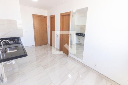 Sala/Cozinha de apartamento para alugar com 1 quarto, 24m² em Belenzinho, São Paulo