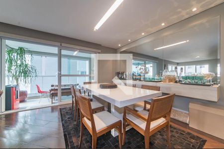 Sala de apartamento à venda com 3 quartos, 155m² em Campo Belo, São Paulo