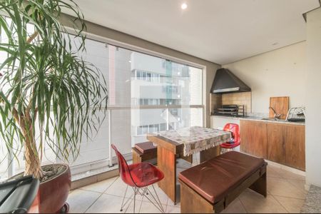 Sala - Varanda de apartamento à venda com 3 quartos, 155m² em Campo Belo, São Paulo