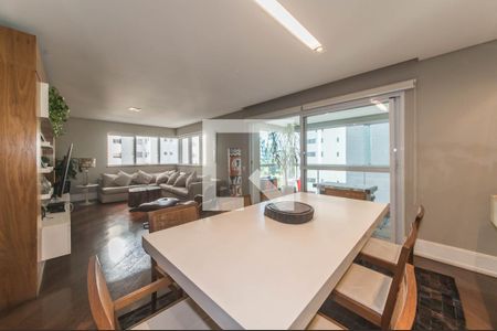 Sala de apartamento à venda com 3 quartos, 155m² em Campo Belo, São Paulo