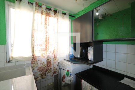 Cozinha/Área de serviço de apartamento à venda com 2 quartos, 55m² em Campanário, Diadema