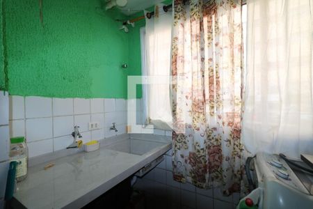 Cozinha/Área de serviço de apartamento à venda com 2 quartos, 55m² em Campanário, Diadema