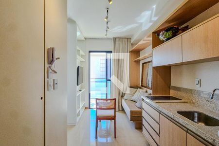 Sala de apartamento para alugar com 1 quarto, 29m² em Pituba, Salvador