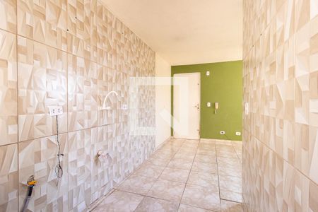 Cozinha e Área de Serviço de apartamento à venda com 2 quartos, 47m² em Ganchinho, Curitiba