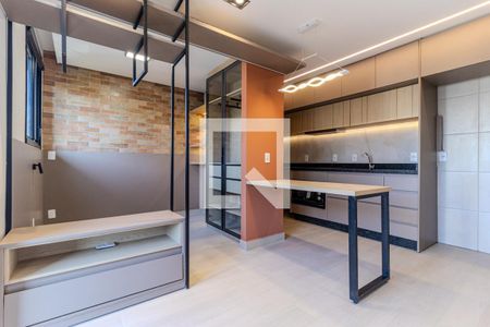 Sala de apartamento para alugar com 1 quarto, 34m² em Campos Elíseos, São Paulo