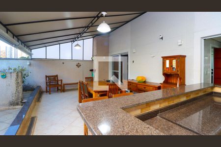 Varanda gourmet de casa de condomínio à venda com 3 quartos, 160m² em Vila Andrade, São Paulo