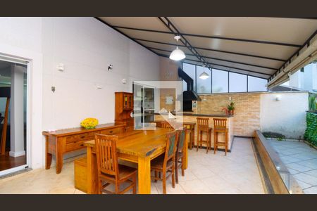 Varanda gourmet de casa de condomínio à venda com 3 quartos, 160m² em Vila Andrade, São Paulo