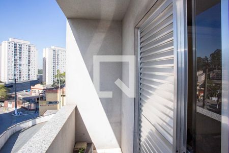 Varanda da Sala de apartamento para alugar com 3 quartos, 78m² em Conceição, Diadema
