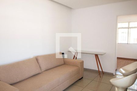 Sala  de apartamento à venda com 2 quartos, 55m² em Nova Suíça, Belo Horizonte
