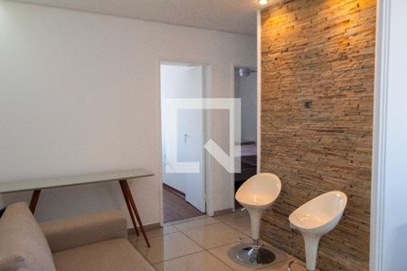 Sala  de apartamento à venda com 2 quartos, 55m² em Nova Suíça, Belo Horizonte
