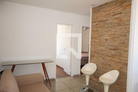 Sala  de apartamento à venda com 2 quartos, 55m² em Nova Suíça, Belo Horizonte