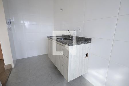 Cozinha/Área de serviço de apartamento para alugar com 1 quarto, 35m² em Vila Assunção, Santo André