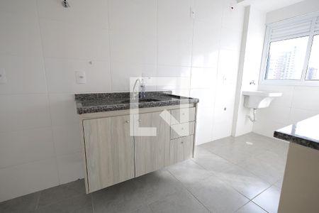 Cozinha/Área de serviço de apartamento para alugar com 1 quarto, 35m² em Vila Assunção, Santo André