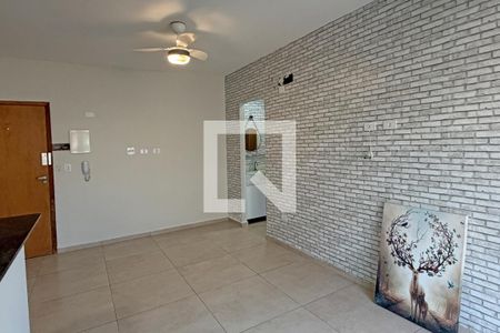Sala de apartamento para alugar com 1 quarto, 54m² em Macuco, Santos