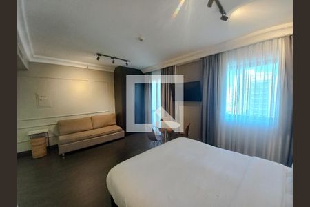 Quarto/Sala de kitnet/studio à venda com 1 quarto, 32m² em Higienópolis, São Paulo