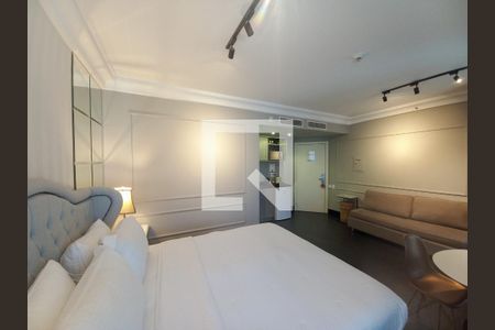 Quarto/Sala de kitnet/studio à venda com 1 quarto, 32m² em Higienópolis, São Paulo