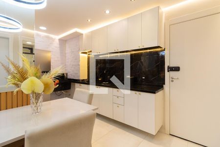 Sala - Cozinha de apartamento para alugar com 2 quartos, 35m² em Jardim Peri Peri, São Paulo