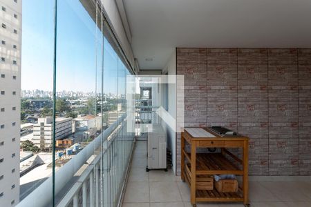 Varanda Gourmet de apartamento à venda com 2 quartos, 70m² em Bom Retiro, São Paulo