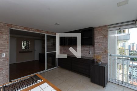 Varanda Gourmet de apartamento à venda com 2 quartos, 70m² em Bom Retiro, São Paulo