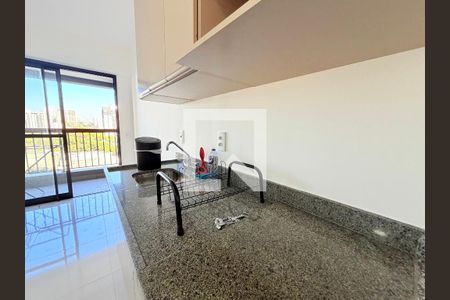 Sala/cozinha  de apartamento para alugar com 2 quartos, 59m² em Brooklin, São Paulo