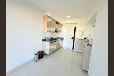 Sala/cozinha  de apartamento para alugar com 2 quartos, 59m² em Brooklin, São Paulo
