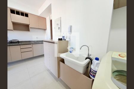 Sala/cozinha  de apartamento para alugar com 2 quartos, 59m² em Brooklin, São Paulo