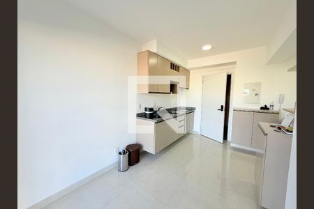 Sala/cozinha  de apartamento para alugar com 2 quartos, 59m² em Brooklin, São Paulo