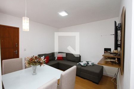 sala de apartamento à venda com 2 quartos, 50m² em Madre Gertrudes, Belo Horizonte