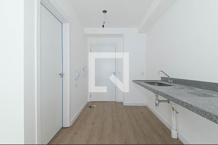Cozinha de kitnet/studio para alugar com 1 quarto, 24m² em Vila Cordeiro, São Paulo