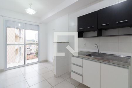 Sala - Cozinha de apartamento para alugar com 1 quarto, 32m² em Ferreira, São Paulo
