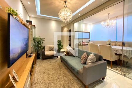 Sala de apartamento à venda com 3 quartos, 72m² em Dom Bosco, Belo Horizonte
