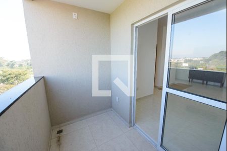 Varanda da Sala de apartamento para alugar com 2 quartos, 65m² em Residencial Portal da Mantiqueira, Taubaté