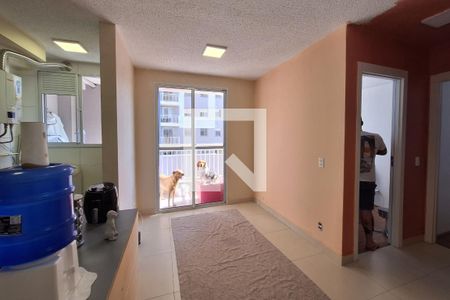 Sala  de apartamento para alugar com 2 quartos, 45m² em Jardim, Santo André
