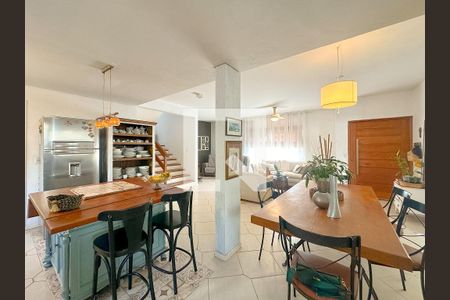 Sala de Jantar de casa para alugar com 3 quartos, 257m² em Cachoeira do Bom Jesus, Florianópolis
