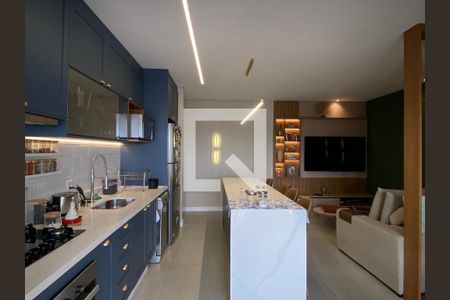 Sala - Cozinha de apartamento à venda com 3 quartos, 75m² em Umuarama, Osasco