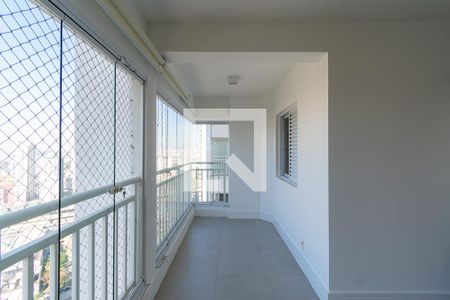 Varanda da Sala de apartamento para alugar com 2 quartos, 60m² em Vila Prudente, São Paulo