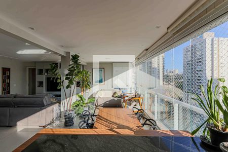 Sala de apartamento para alugar com 3 quartos, 134m² em Vila Anastácio, São Paulo