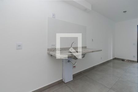 Cozinha de kitnet/studio para alugar com 1 quarto, 25m² em Vila Congonhas, São Paulo